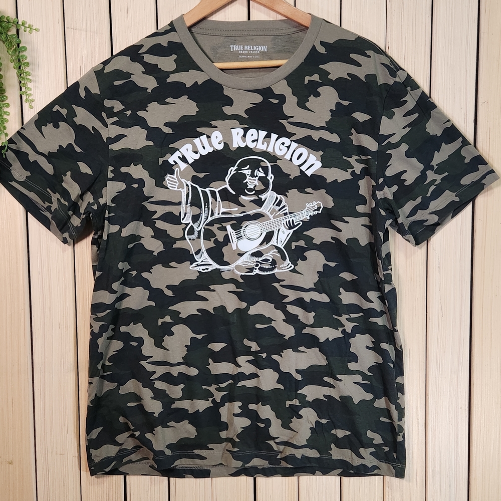 True Religion Tshirt Camouflage Tee